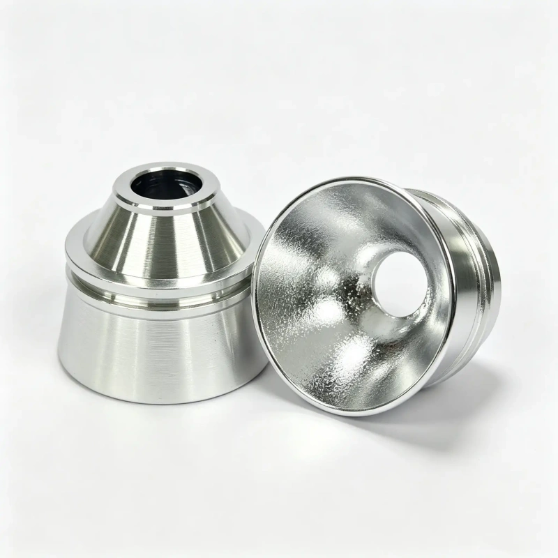 单灯29.8X24.2X9.2 Single-LED Aluminum Reflector Cup 29.8*24.2*9.2 - Image 1